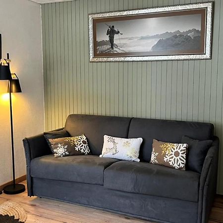 Studio Dent Du Caiman, Chamonix Hyper Centre, Parking, Vue Mont Blanc Exterior foto